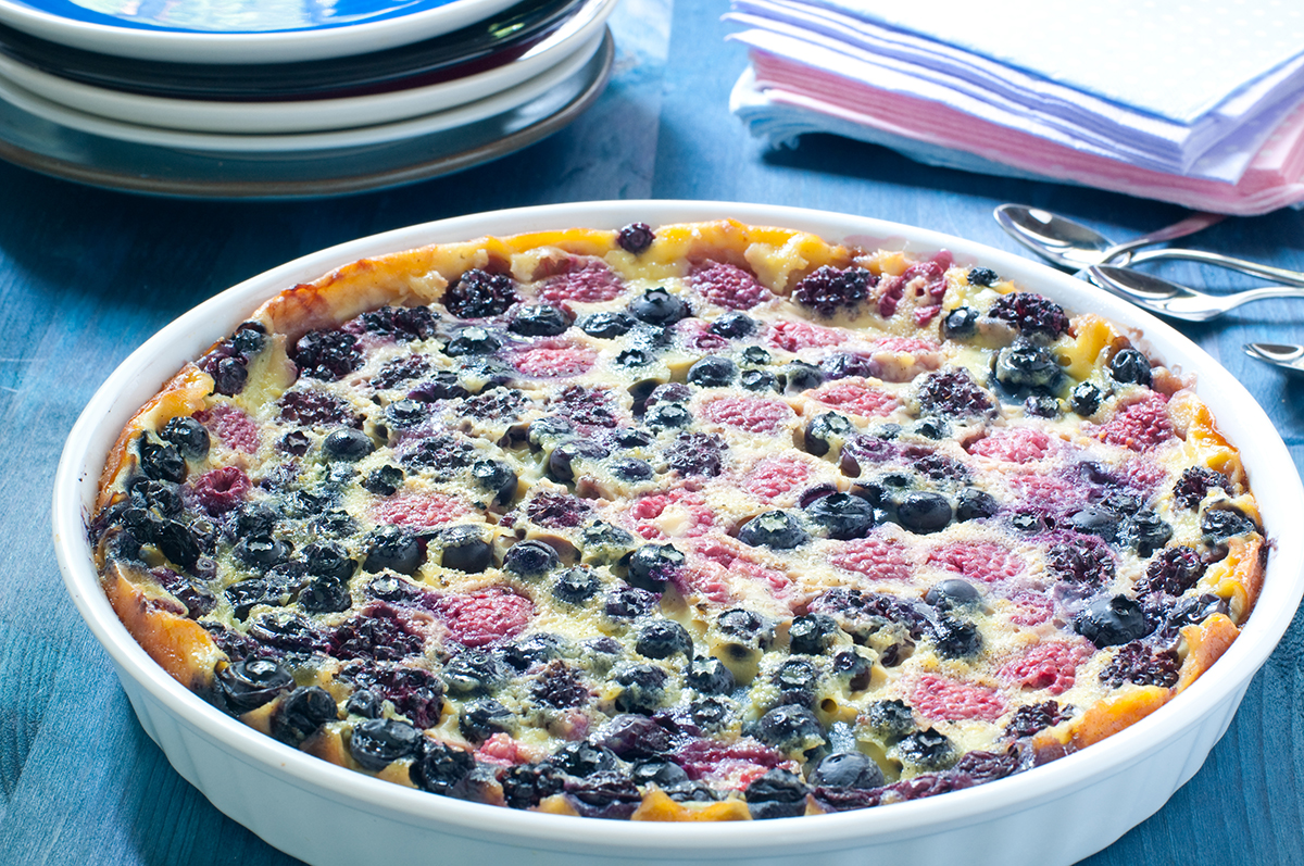 Berry Clafoutis P Allen Smith