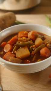 slow cooker vegetable soup