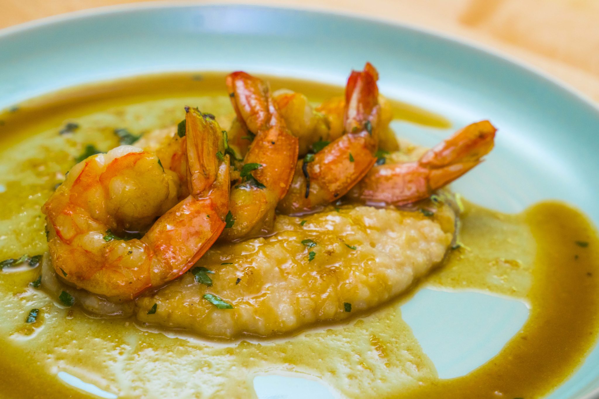 Lousiana BBQ Shrimp & Grits – P. Allen Smith