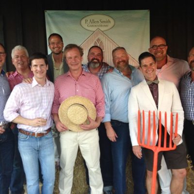 The Beekman Boys join P. Allen Smith, James Sumpter, the team, and guests at Moss Mountain Farm